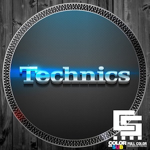 Technics Future Flare DJ Turntable Slipmat - single