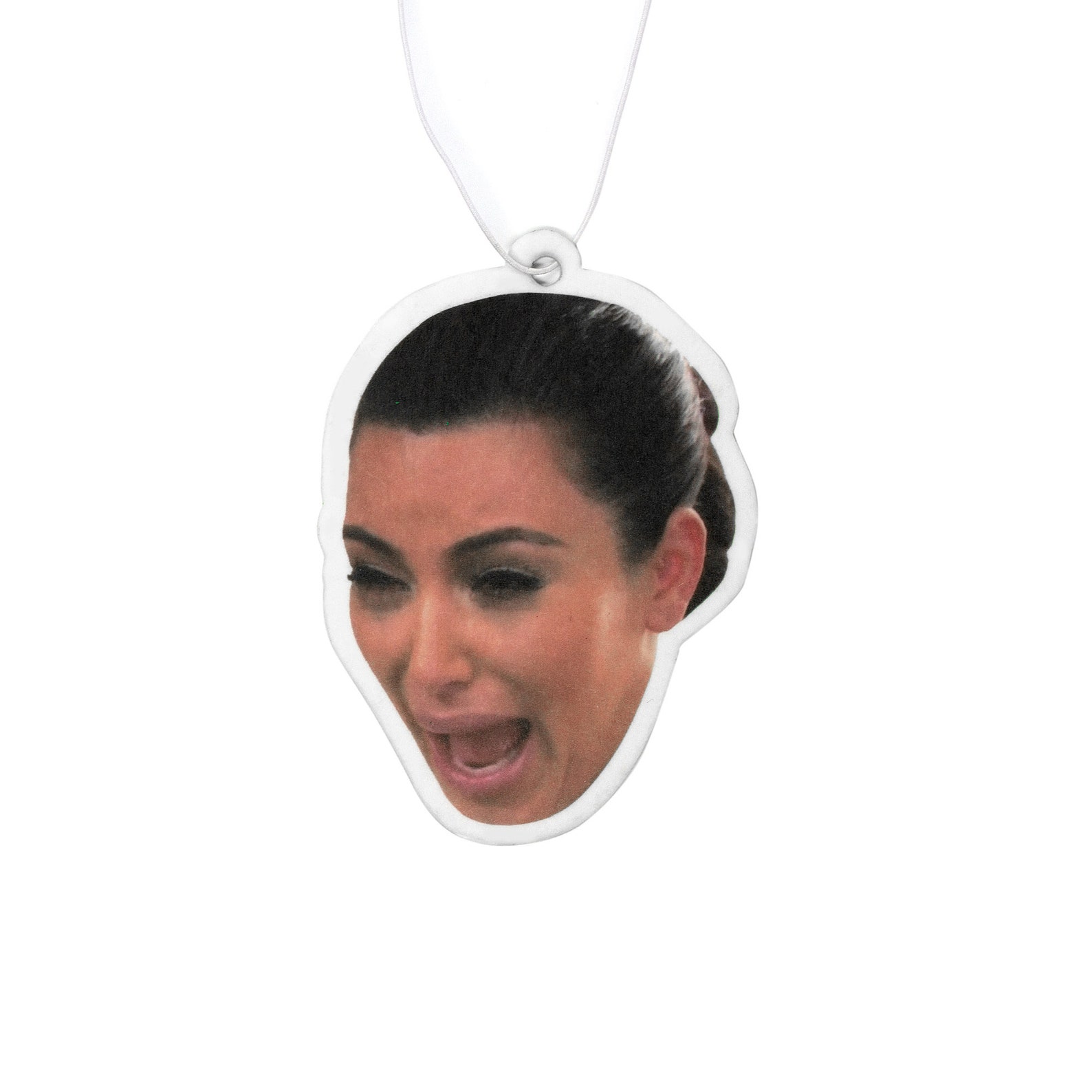 Custom Kim Kardashian Crying Face Air Freshener Etsy