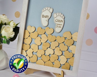 Baby Shower Guest Book Alternative Birthday guest book Baby Shower guestbook Baby Shower Guest sign in Personalized Guest Book, Baby Shower
