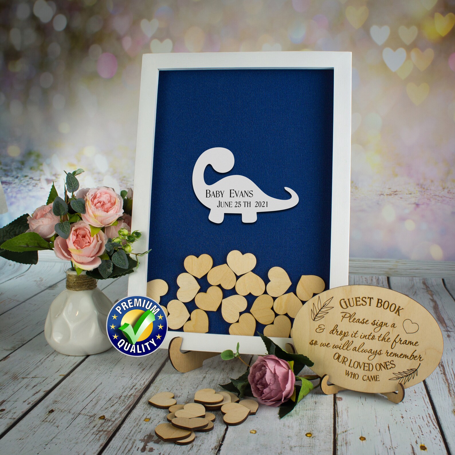 Dinosaur Baby Shower Guest Book Alternative Dinosaur the - Etsy