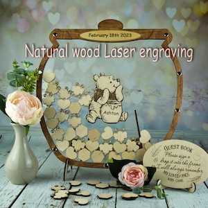 Baby Shower Guest Book Alternative Winnie the Pooh Birthday guest book Birthday gift Winnie the Pooh gift Birthday guest book Winnie Pooh