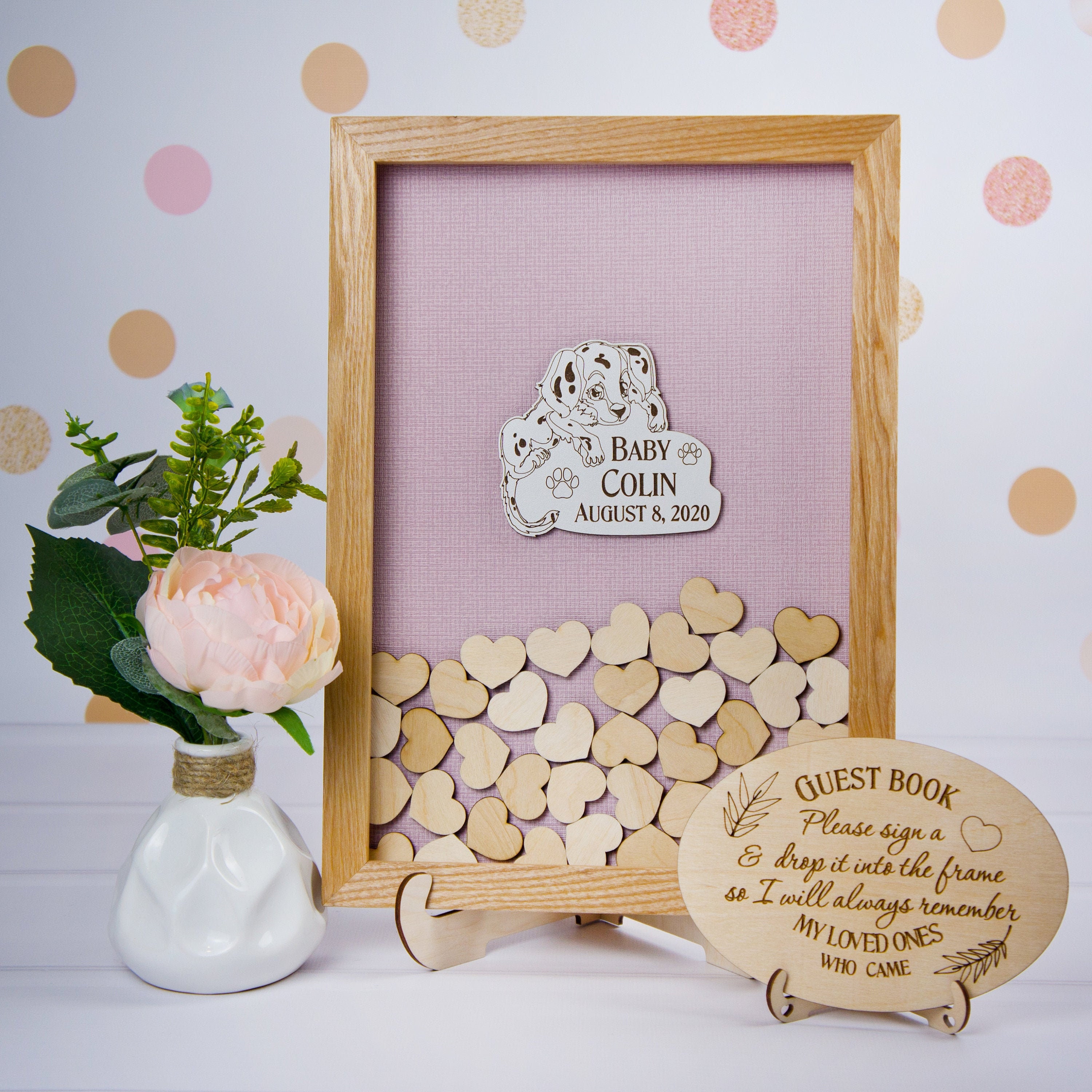 Baby shower guestbook Baby Shower guest book alternative Etsy