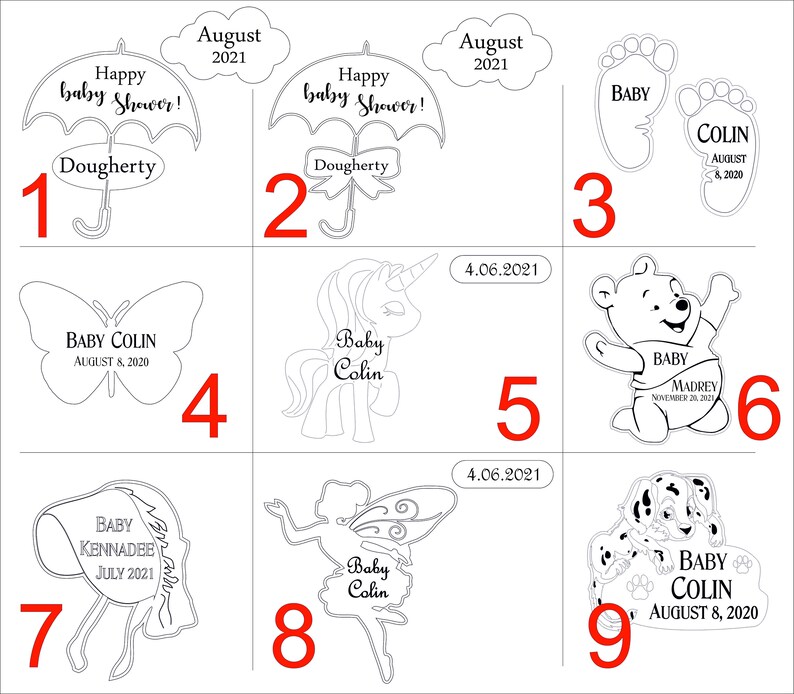 Baby Shower Guest Book Alternative Birthday Guest Book Baby Etsy