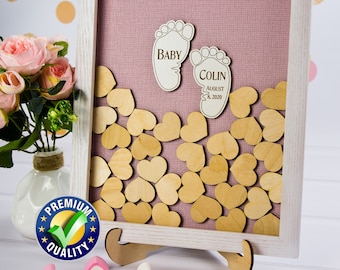 Baby Shower Guest Book Alternative Birthday guest book Baby Shower guestbook Baby Shower Guest sign in Personalized Guest Book, Baby Shower