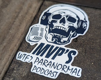 ¿WTF de MVP? Podcast paranormal Pegatina