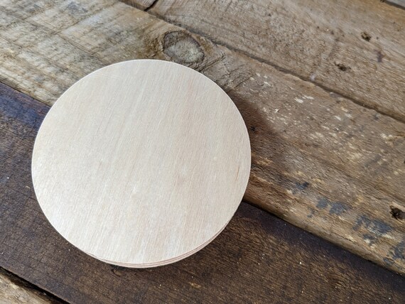 Wood Circles 12 inch 1/2 inch Thick, Unfinished Birch Sign Plaques |  Woodpeckers