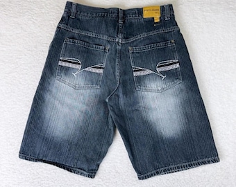 Vintage Y2K Paco Dark Denim Jean Shorts • 36