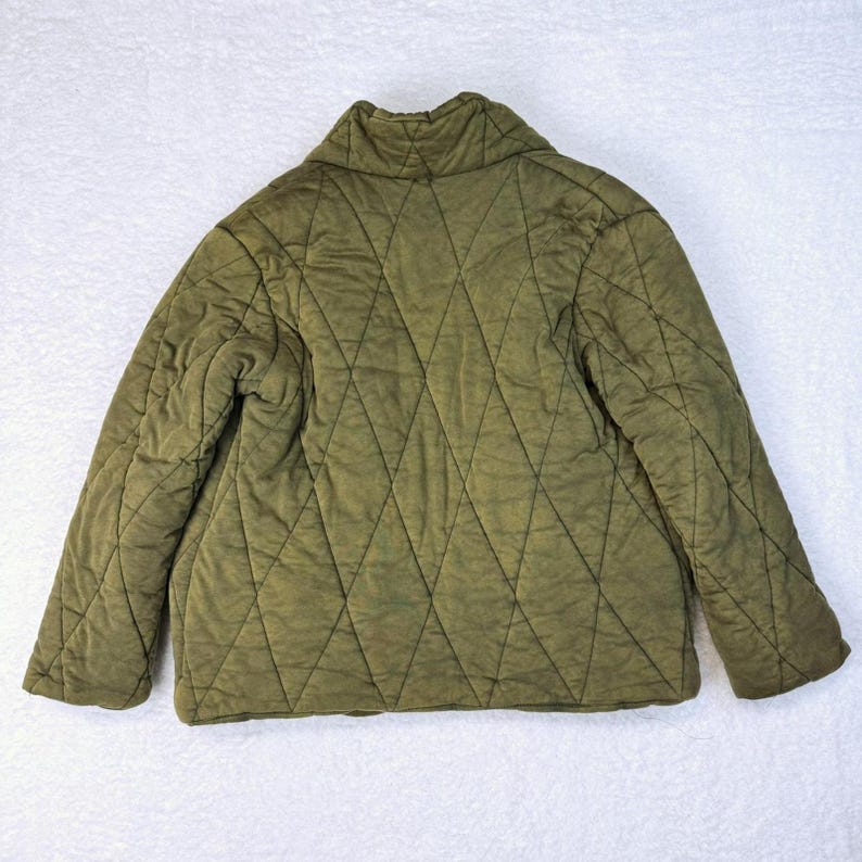 Chaqueta acolchada Free People color verde militar color tostado • Talla M imagen 2