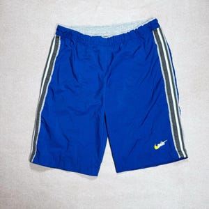 Y2k Striped Shorts - Etsy