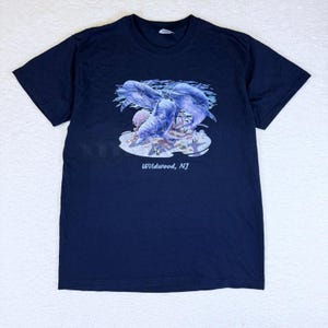 Vintage Wildwood NJ Dolphin Beach T Shirt • Large image 1