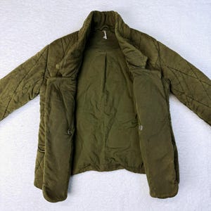 Chaqueta acolchada Free People color verde militar color tostado • Talla M imagen 3