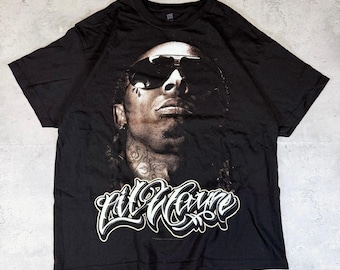 Vintage Y2K Lil Wayne YMCMB Young Money Rapper Streetwear T Shirt • XL