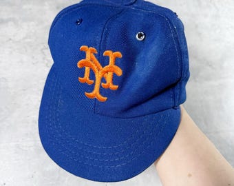 Vintage MLB New York Mets Baseball Hat Made In USA