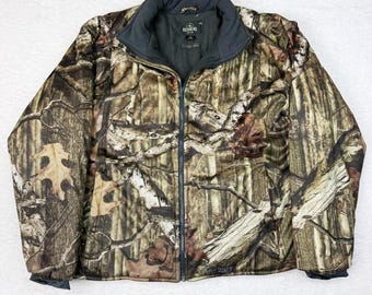 Y2K RedHead Cold Weather System Camo Puffer Hunting Jacket Insulated Coat XL