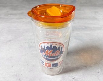 New York METS Dunkin Donuts 16oz Tumbler Mug Cup