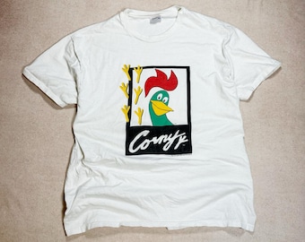 Kellogg’s Corn Flakes Corny Chicken 90s Tee XL