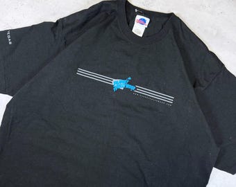 Vintage Y2K Planet Hollywood Las Vegas 2000 Black T Shirt • XL