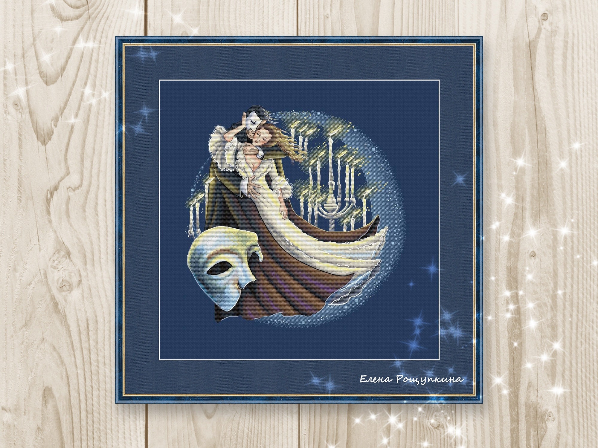 Phantom of the Opera Songs Broadway PDF Cross Stitch 