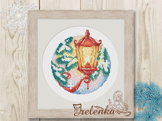 Cross cheap stitch lamp