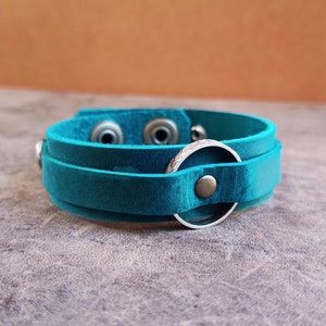 Ring Holder Bangle: Handmade Wedding Ring Keeper for Grief or Weight Loss Jewelry