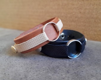 Trouwringhouderarmband: draag ringmanchet, verstelbare pasvorm