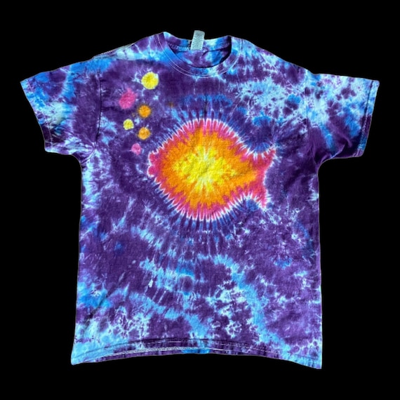 Short Sleeve PHISH Tie Dye Tee Shirt 