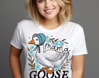 Mama Goose PNG-Instant Digital Download-Mama png,Coquette Mama png,Mama Sublimation,Vintage mama png,Mama goose png,Mothers day png