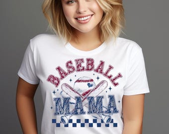 Retro baseball Mama Png Checkered, baseball Mama Png, baseball Coquette Bow Png, baseball Bow Png, Retro baseball Mama Png Sublimation