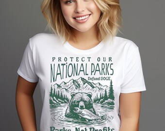 National park shirt sublimation PNG, Support National Parks Shirt, Subtle Anti Trump Shirt, F*ck Elon  Musk Shirt,   Support National Png