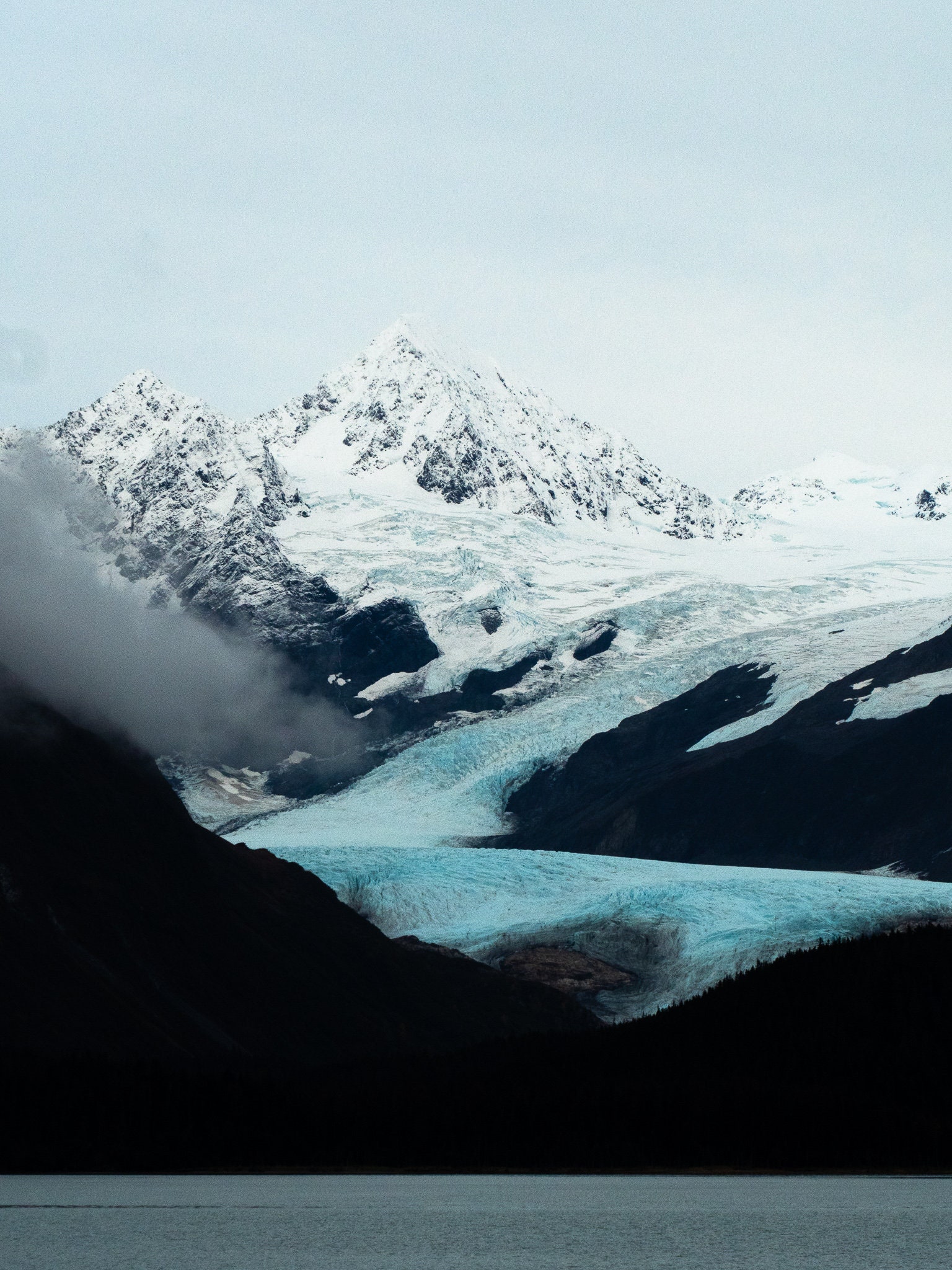 Prince William Sound, Alaska Landscape Photo Print, Glacier Wall Art, Alaska Fine Art Print