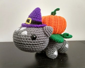 Halloween Bulbasaur Inspired Amigurumi Crochet