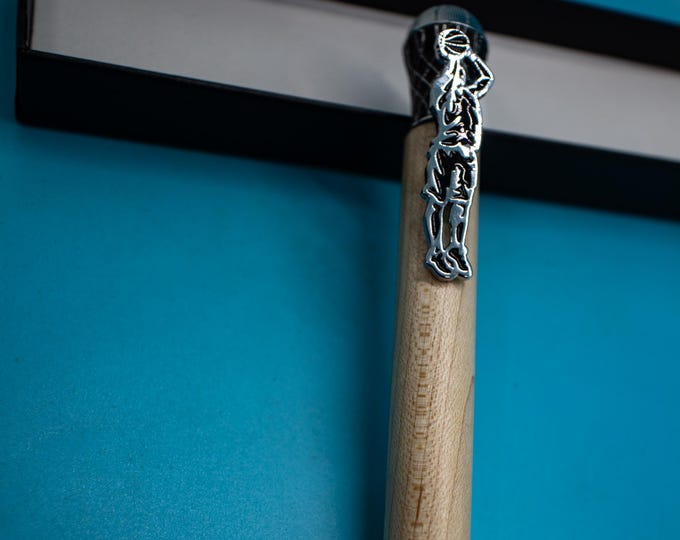 UNC Basketball Pen Made from Dean E. Smith Center Floor | Unique UNC Tar Heel Sports Gift