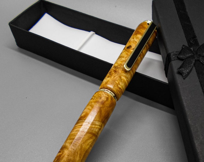Boxelder Burl Fountain Pen