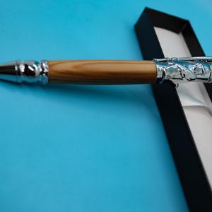 Saint Louis Cardinals-pen met de hand gedraaid uit het historische Busch Stadium Bleacher Wood – uniek cadeau honkbalfan