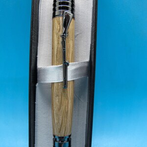 Civil War Pen Made from Authentic Gettysburg Witness Tree Wood - Handmade Historical Gift & Collectible Writing Instrument image 2