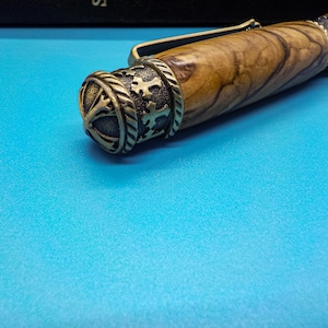 Bethlehem Olivenholz Stift Christian Glaube Hoffnung Liebe Geschenk Aus Holz Weihnachtsgeschenk Handgemachtes Einzigartiges Schreibwerkzeug