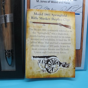 Civil War Pen Made from Authentic Gettysburg Witness Tree Wood - Handmade Historical Gift & Collectible Writing Instrument image 5