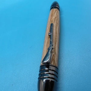 Civil War Pen Made from Authentic Gettysburg Witness Tree Wood - Handmade Historical Gift & Collectible Writing Instrument image 4