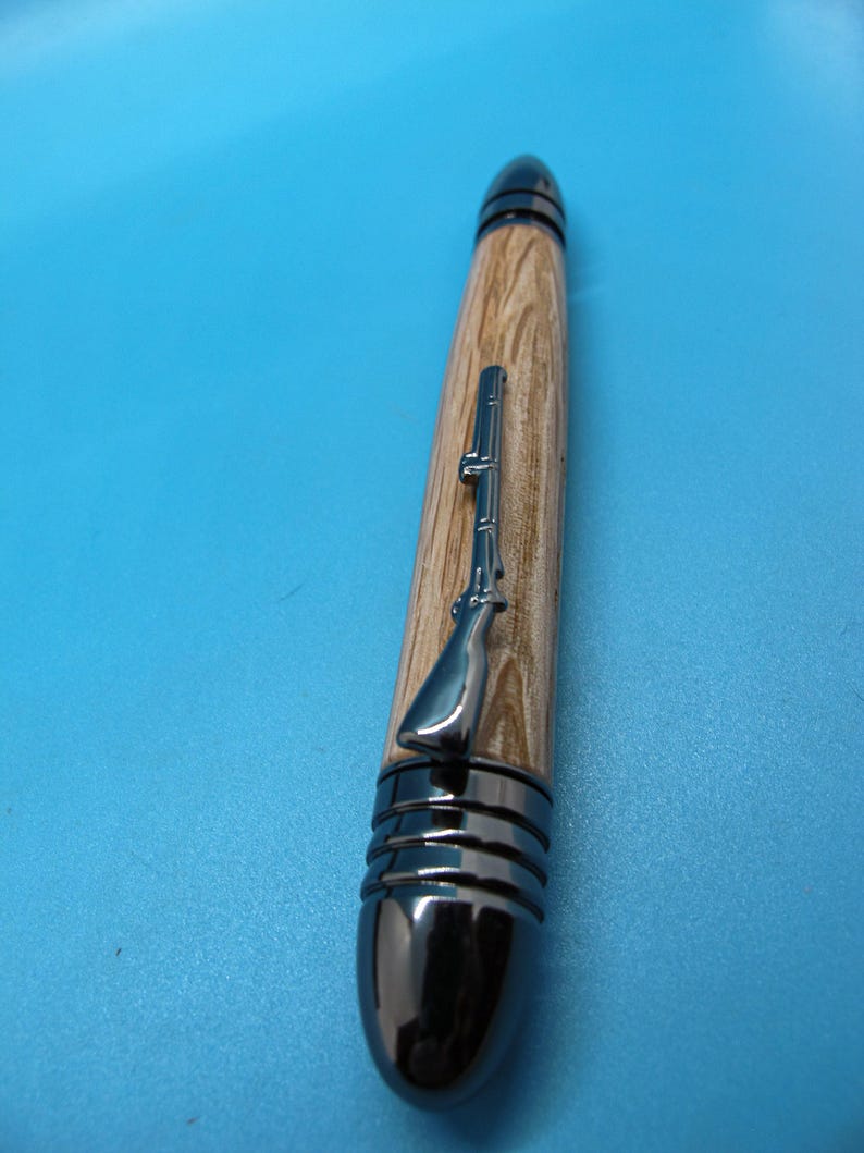 Civil War Pen Made from Authentic Gettysburg Witness Tree Wood - Handmade Historical Gift & Collectible Writing Instrument image 4