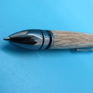 Civil War Pen Made from Authentic Gettysburg Witness Tree Wood - Handmade Historical Gift & Collectible Writing Instrument image 3