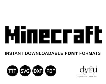 Minecraft Font Download - Fonts4Free