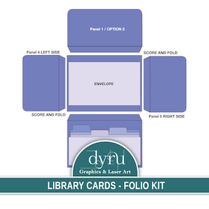 Cartes de bibliothèque, journal indésirable, rabat, pochette pour cartes, souvenir, modèle vierge, chemise, pochette pliante, dépliant, créations originales pour pochette, graphiques Dyru