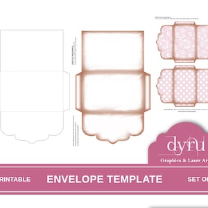 Plantilla imprimible para diario basura, sobre para diario basura, sobre rayado en blanco, kit para diario basura, álbum de recortes imprimible, material efímero