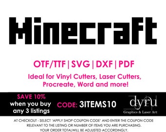 Minecraft Font Download - Fonts4Free