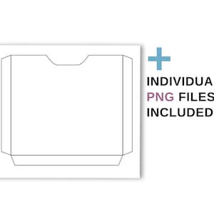 Junk Journal Printable Pockets, Insert Templates, Print on Own Paper ...