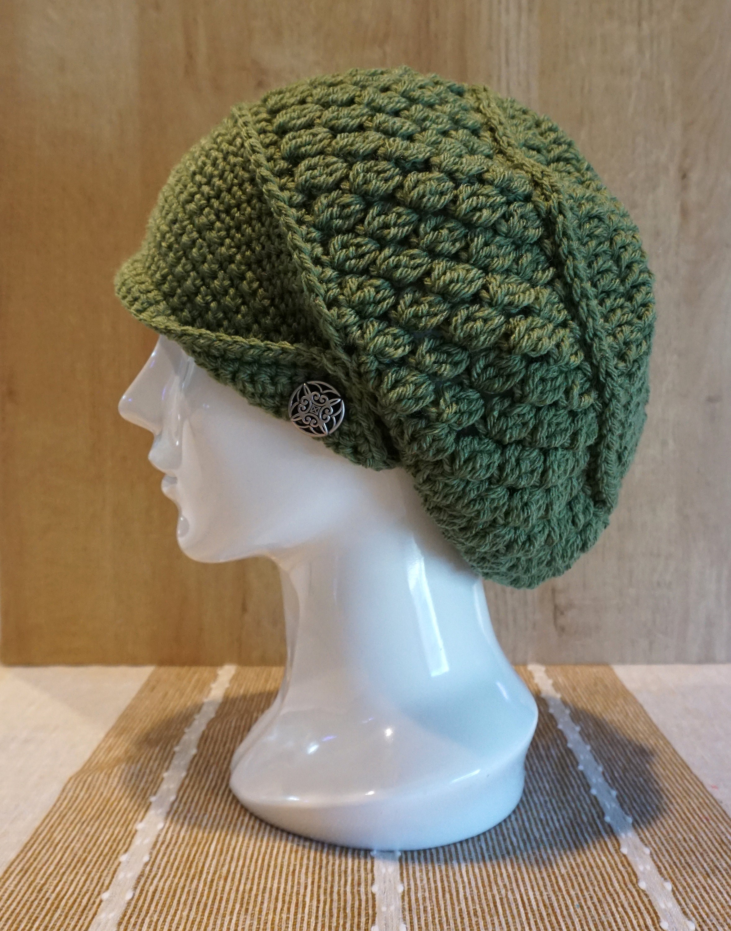 Forest Green newsboy Hat Etsy