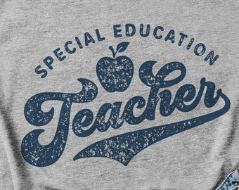 Special Education Teacher SVG PNG, Cricut Silhouette Cut File (Digital Download)