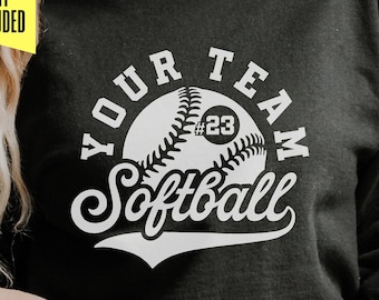 etsy softball shirts