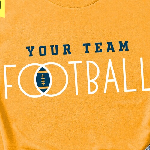 Football Team Shirt Template Svg Png Dxf Eps Ai Cricut Etsy