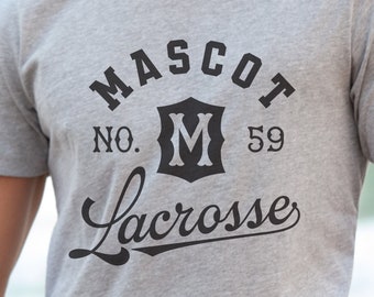 DIY Collegiate Style Lacrosse Design Kit - SVG PNG for Team Name, Player Number, Monogram